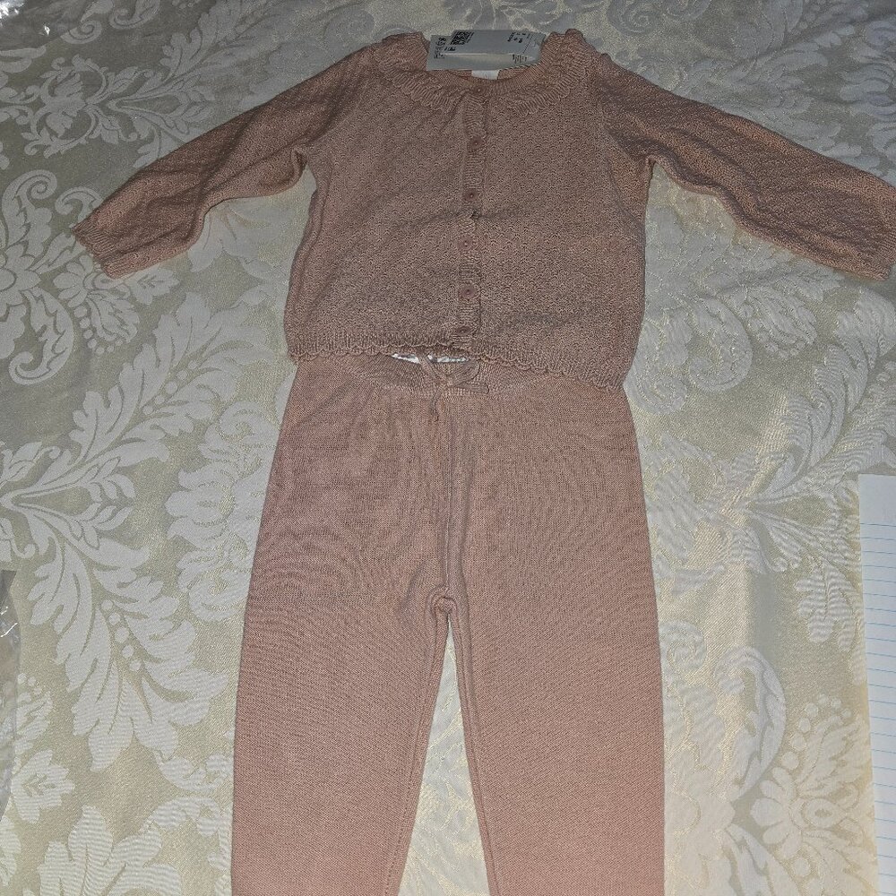 Baby girl cotton set